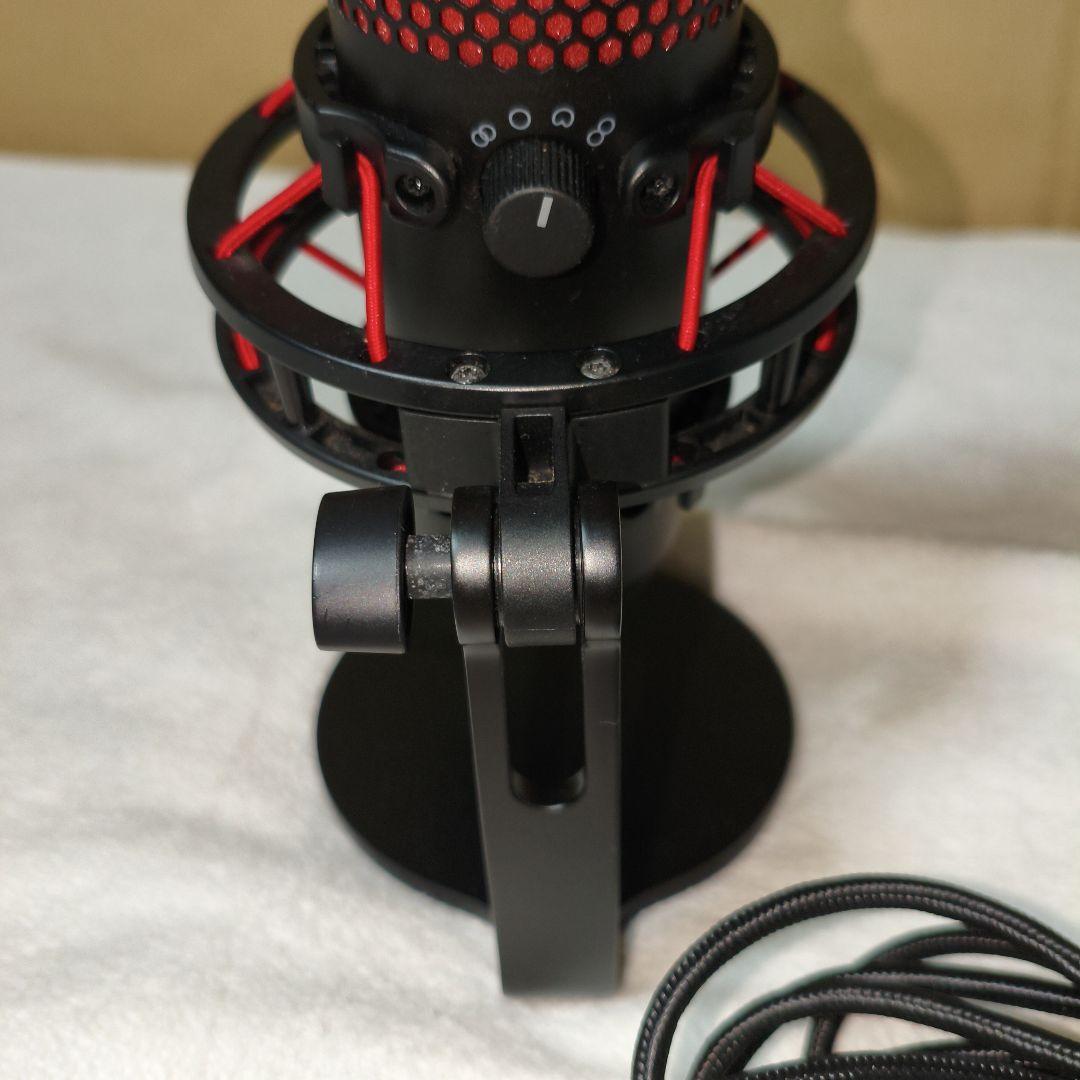 HyperX QuadCast コンデンサーマイク ブラック/レッド