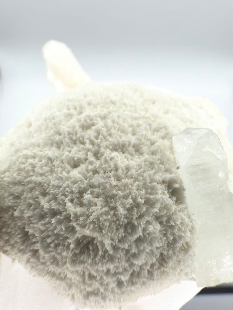 『雪見だいふく』モルデナイト　モルデン沸石　原石　鉱物標本　天然石