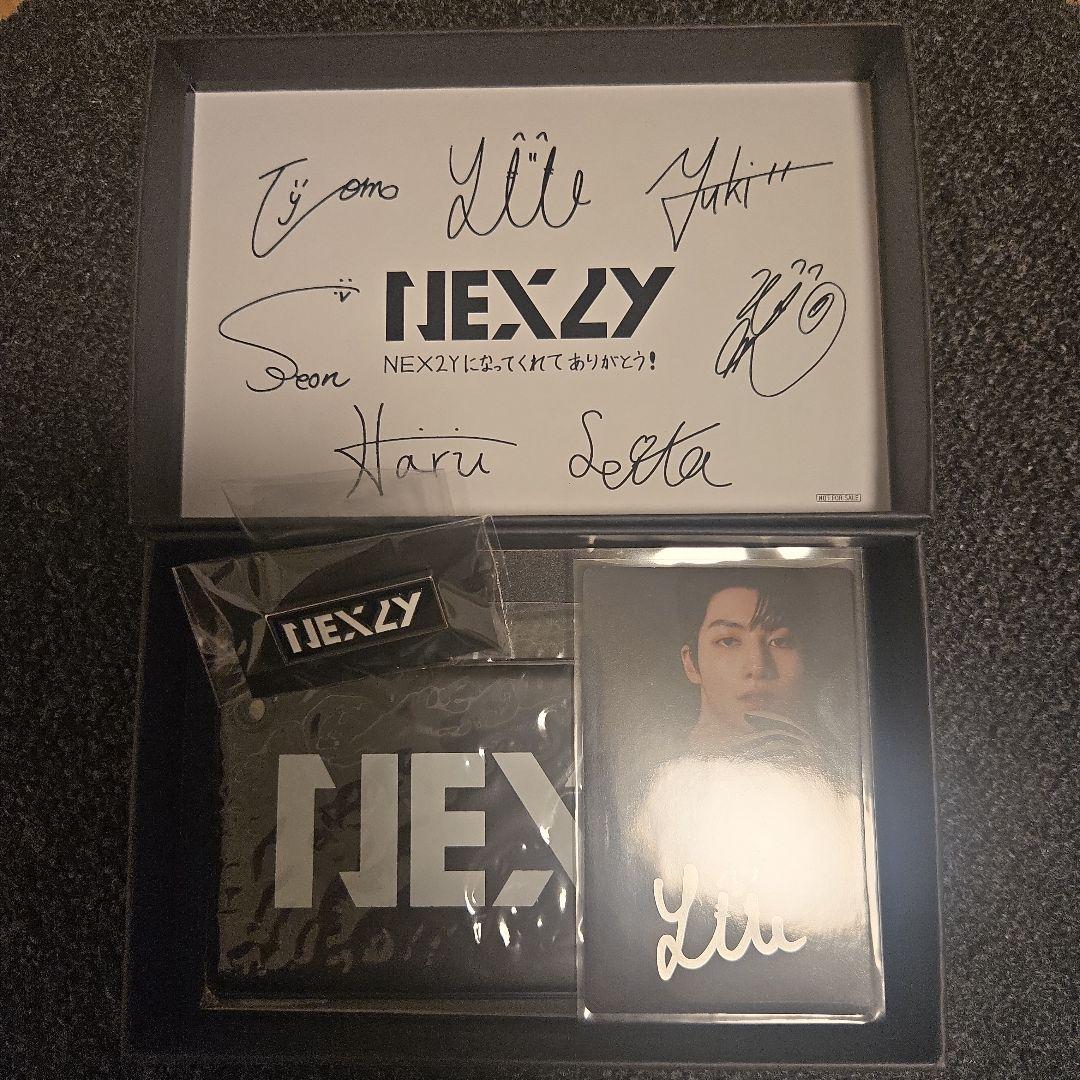 NEXZ グッズセット YU 直筆サインカード