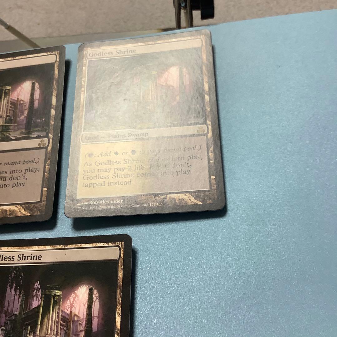 *バラ売り可*  神無き祭殿/Godless Shrine GPT英語3枚セット