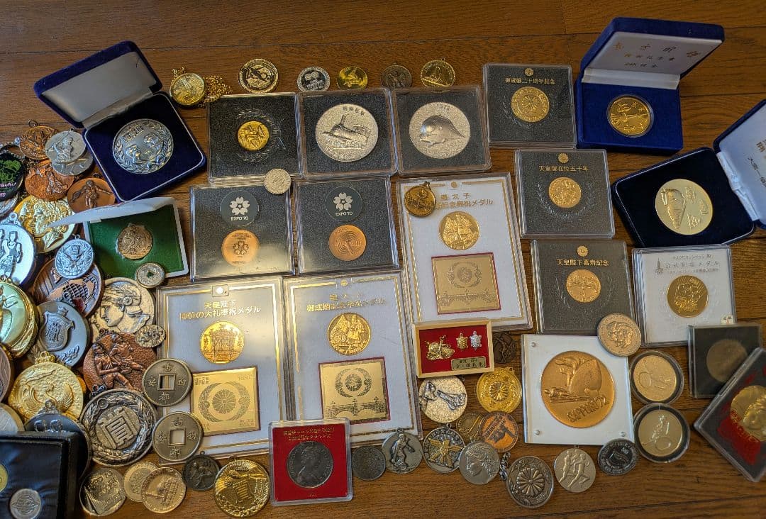 金メダル・銀メダル・記念 コレクション　不明　勲章