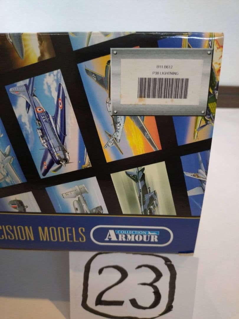 双胴の悪魔　ライトニングP38 LIGHTNING　フランクリンミント　1/48