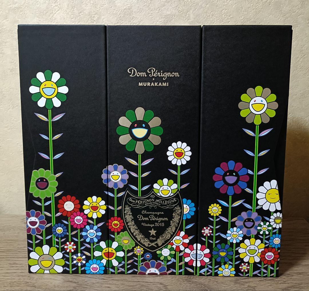 【新品・未開栓】ドン ペリニヨン ヴィンテージ2015 村上隆　限定 3本セット