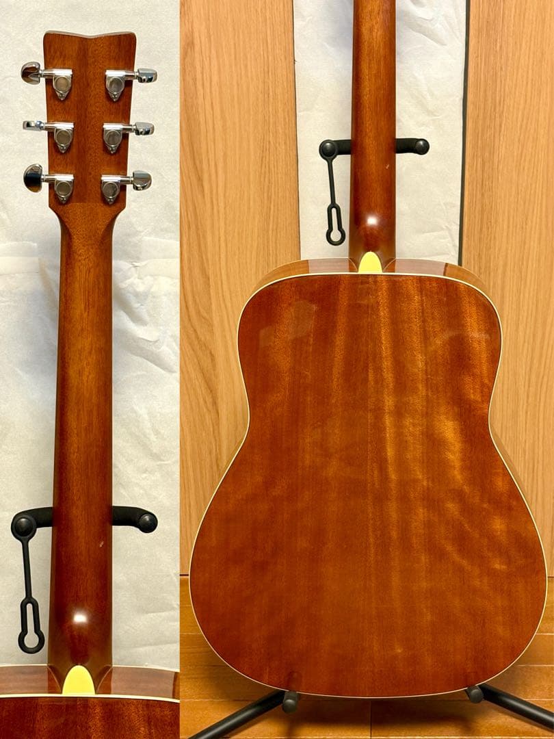 超美品 YAMAHA FG-720S トップ単板 低弦高調整済み 純正GB付き