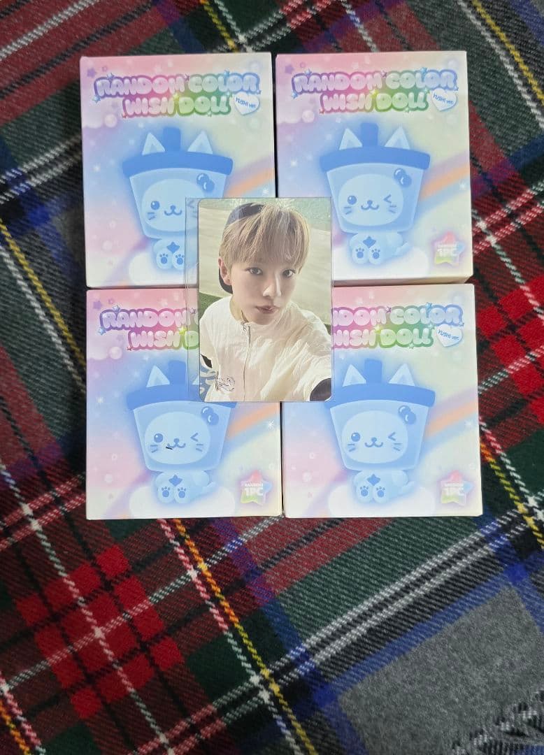 未開封　NCT COLOR WISH DOLL　ユウシ　4個セット&トレカ