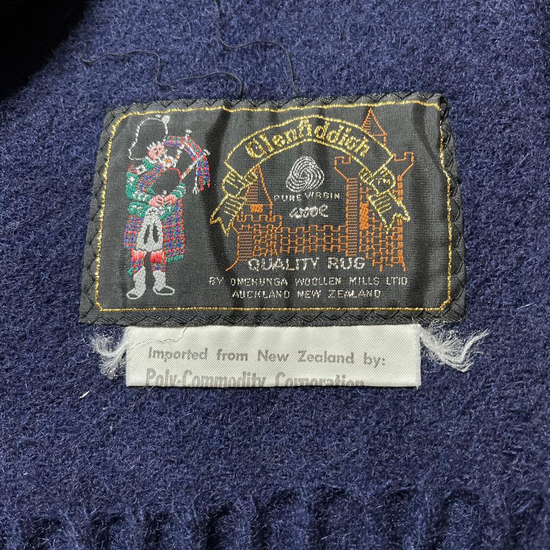 1980年レイクプラシッドオリンピック　ウールブランケット　ニュージーランド製