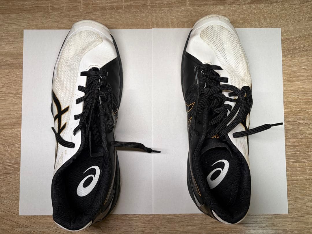 ASICS バレーボールシューズ 27.0cm ホワイト/ブラック