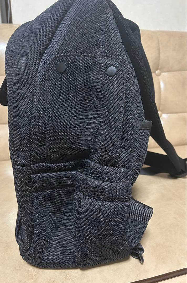 moncheri モンシェリ メッシュフロントリュック　黒