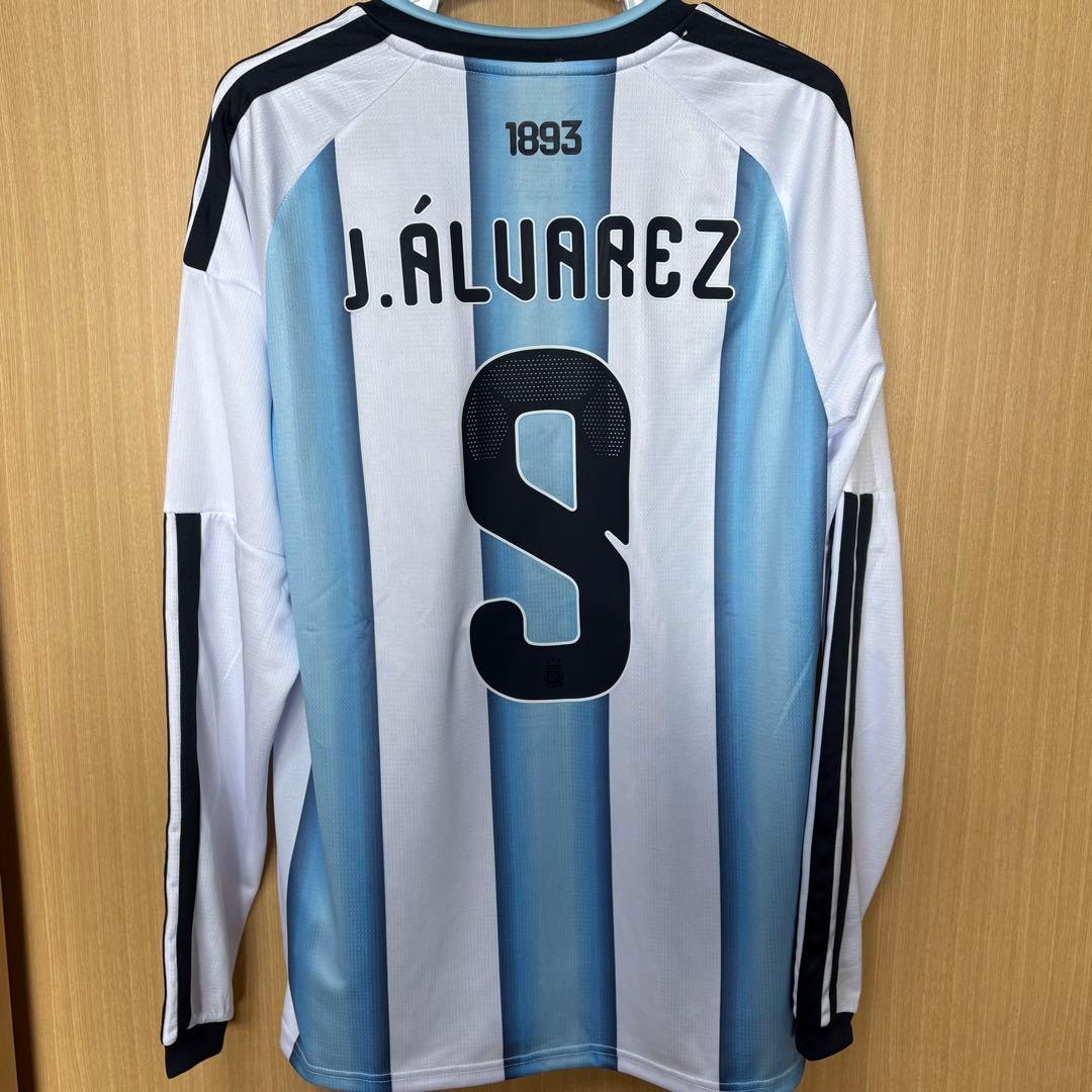 アルゼンチン代表 2026 ホーム 長袖 No.9 フリアン・アルバレス