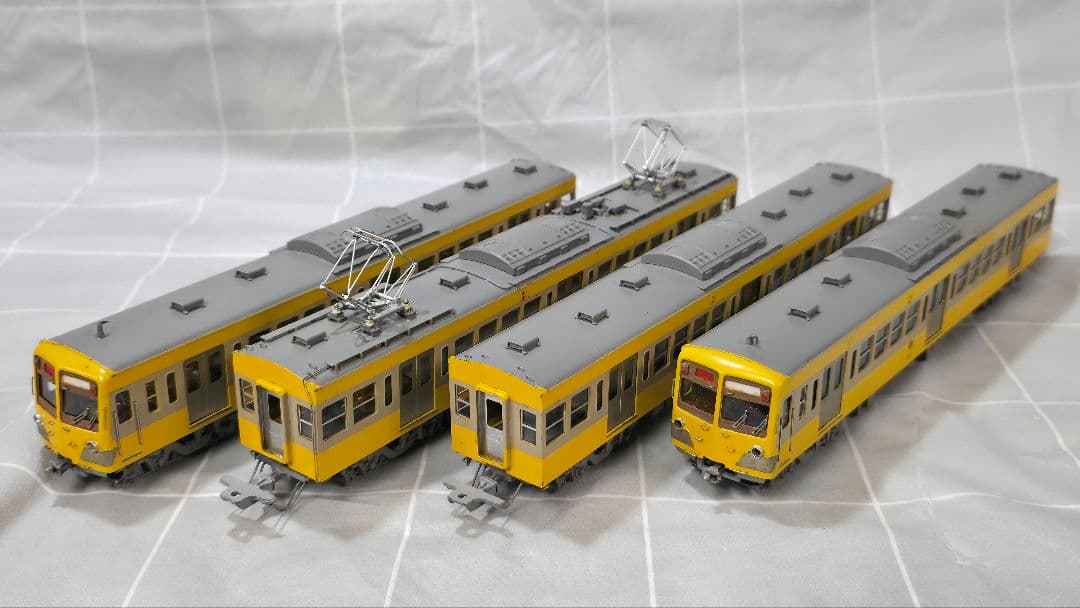 フェニックス製キット組　西武301系4連　レストアベース