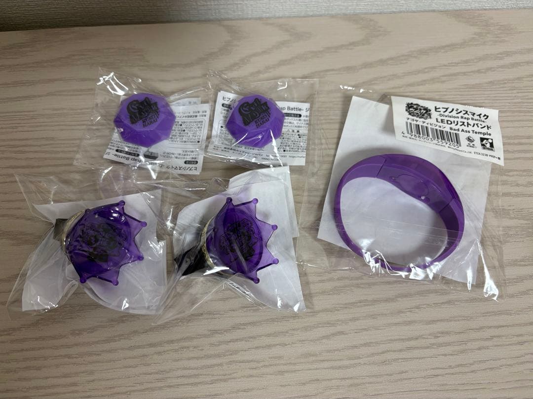 ヒプマイ ジュエルリングライト リンライ LEDリストバンド 波羅夷空却 ナゴヤ