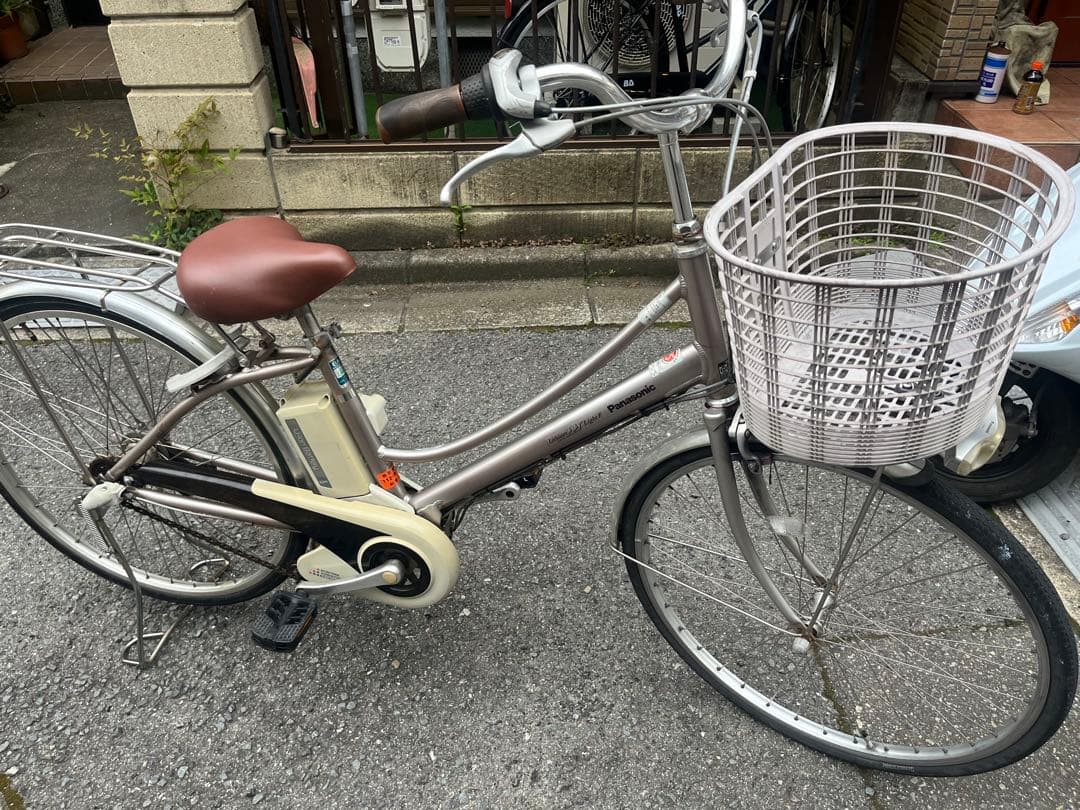 電動アシスト自転車 シティタイプ シルバー　関西限定