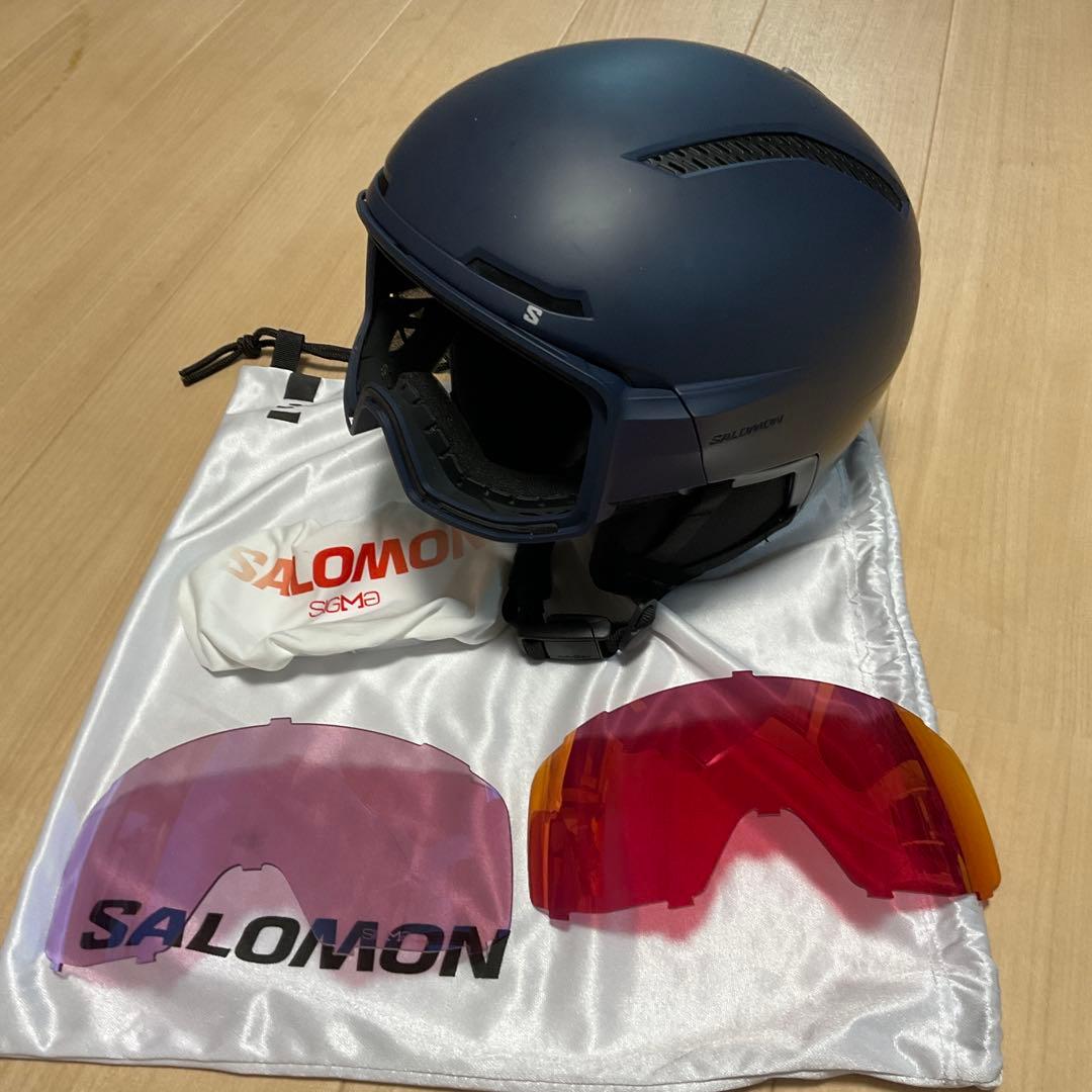 スキー　スノーボード　ヘルメット　サロモン　ドライバープロ　シグマMIPS M
