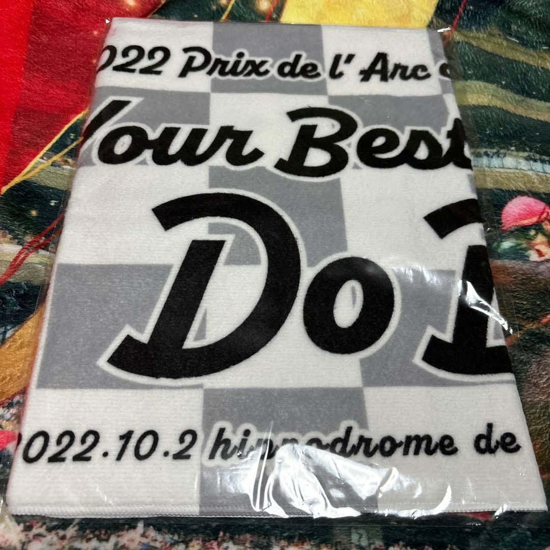 ドウデュース　凱旋門賞　フェイスタオル