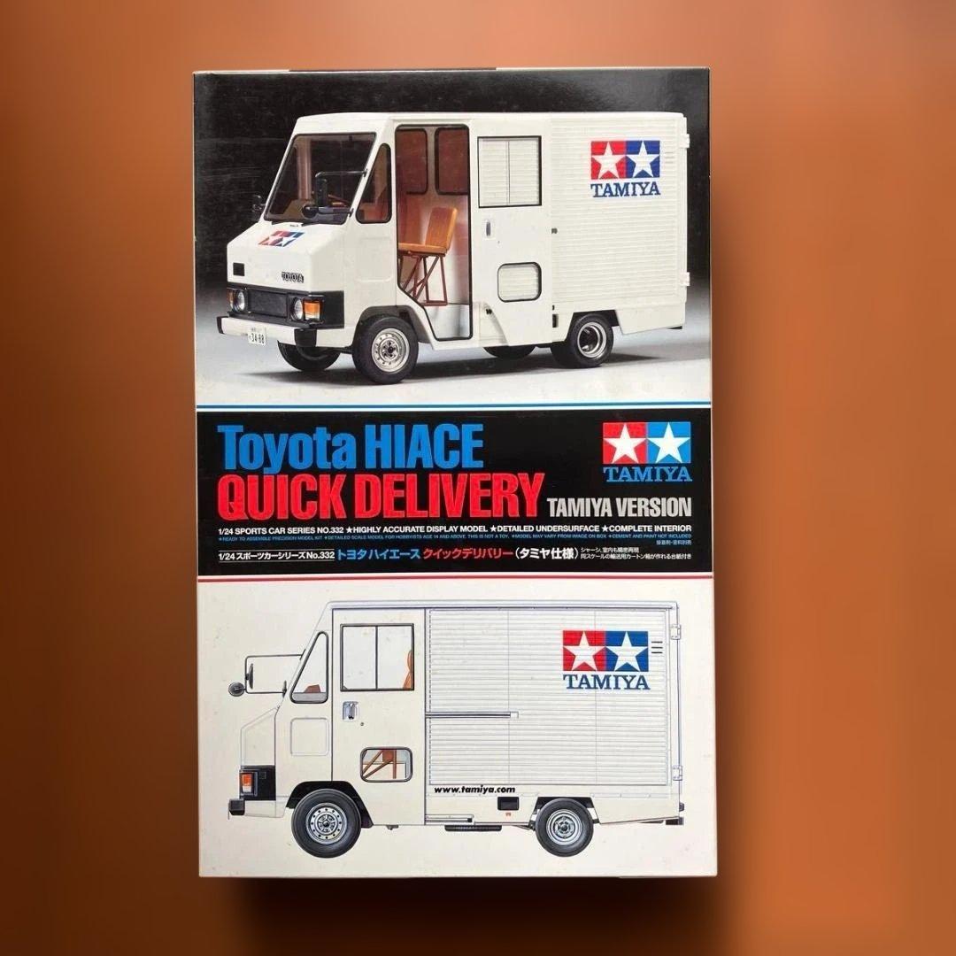 タミヤ 1/24 トヨタ ハイエース クイックデリバリー (タミヤ仕様)