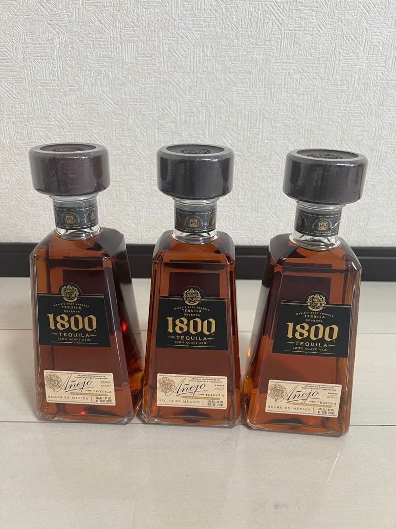 テキーラ 1800 アネホ 3本セット