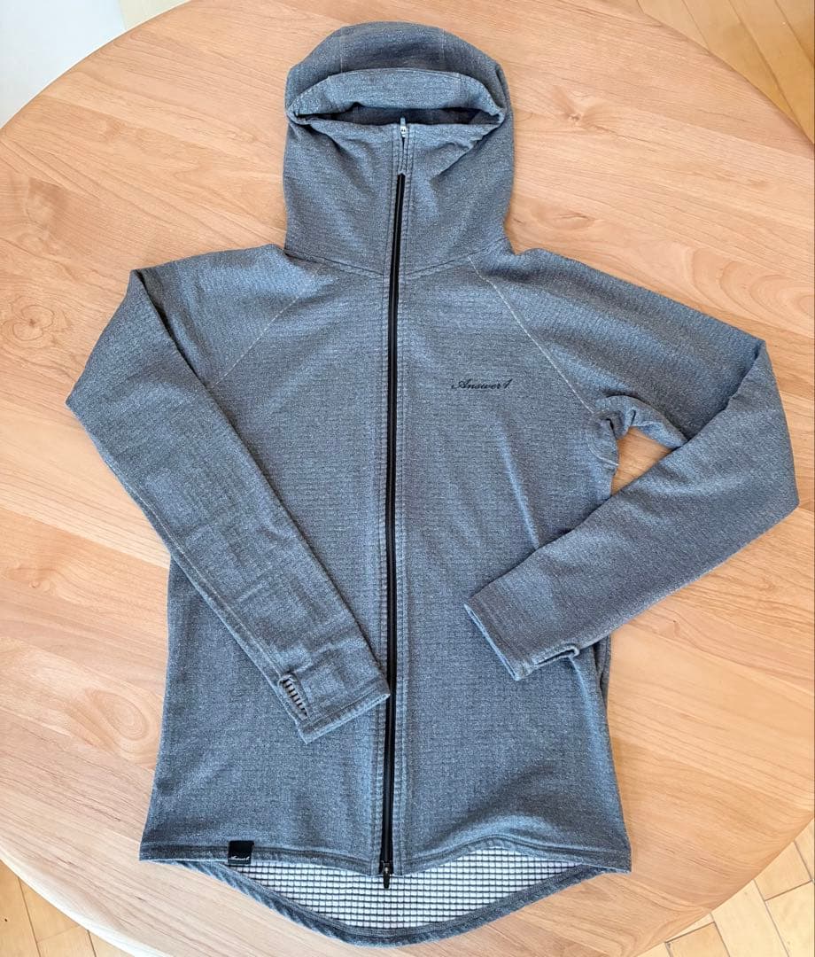 Answer4 パワーグリッド フルジップ フーディ Sサイズ