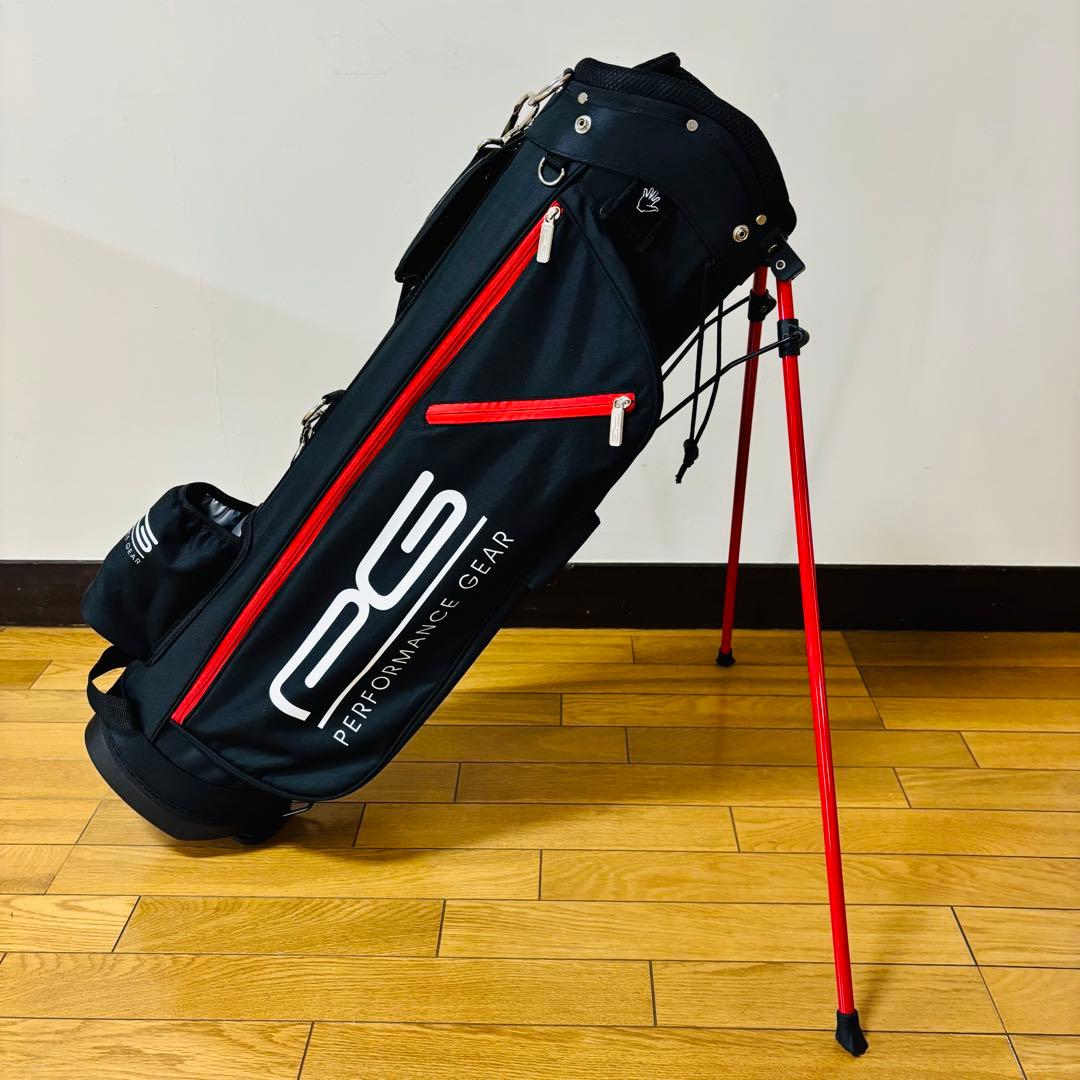 【ほぼ未使用】PERFORMANCE GEAR ゴルフキャディーバックスタンド式