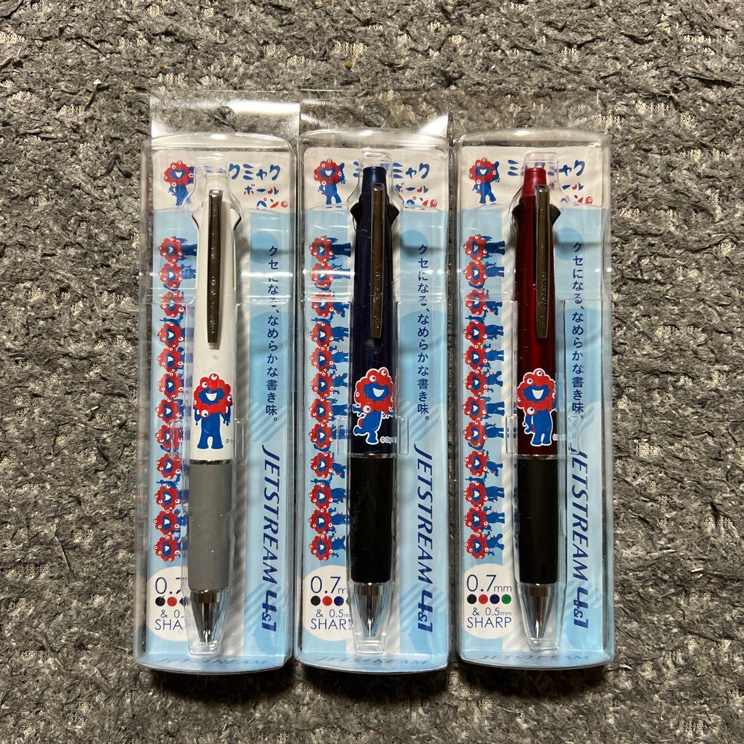 ジェットストリーム4&1 ミャクミャ JETSTREAM 3本セット