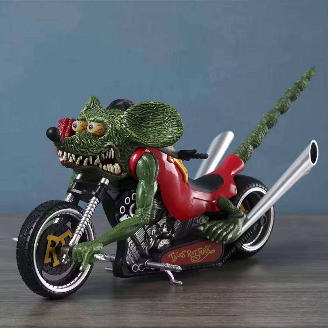 Rat Fink バイク フィギュア