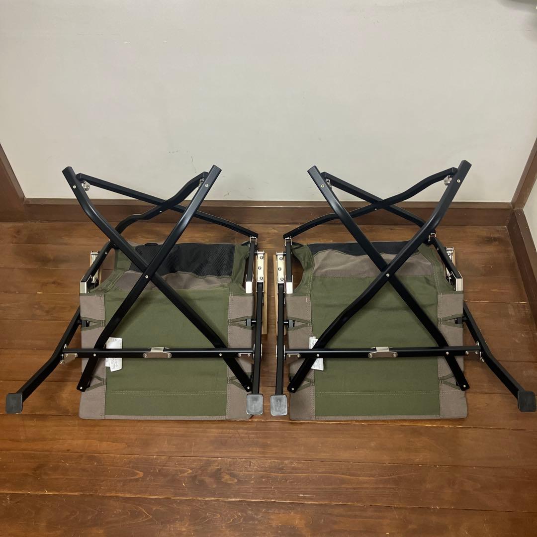  peak スノーピーク　ローチェア　ショート2脚