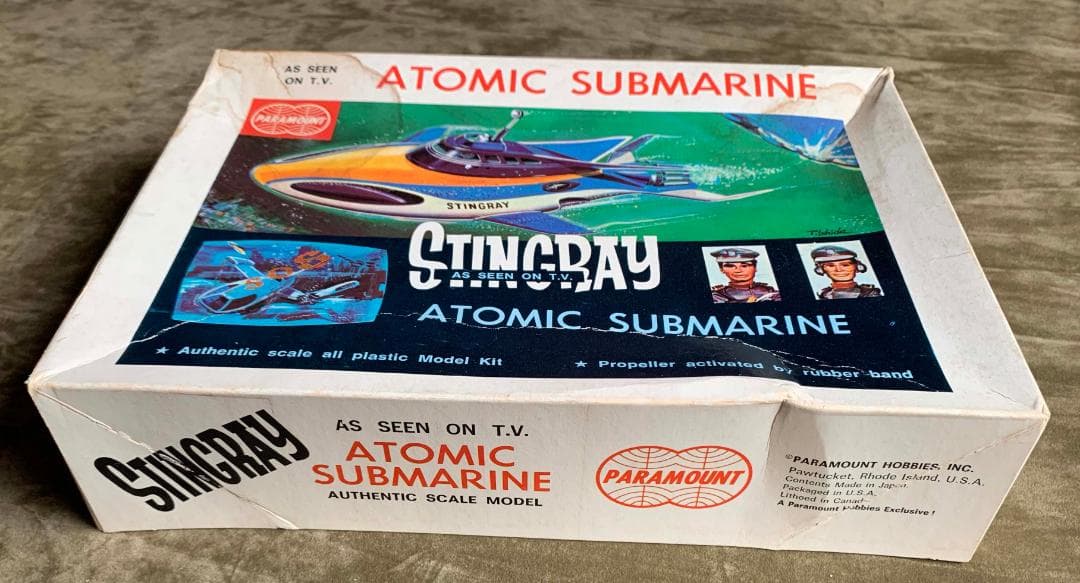 USA輸出版　ミドリ商会　海底原子力潜水艦　スティングレー