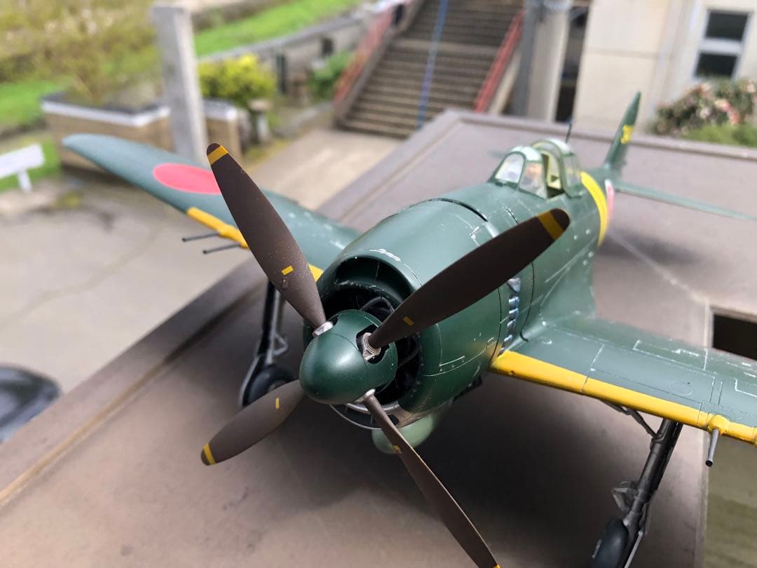 M*I様 完成品 1/32 川西 局地戦闘機 紫電改