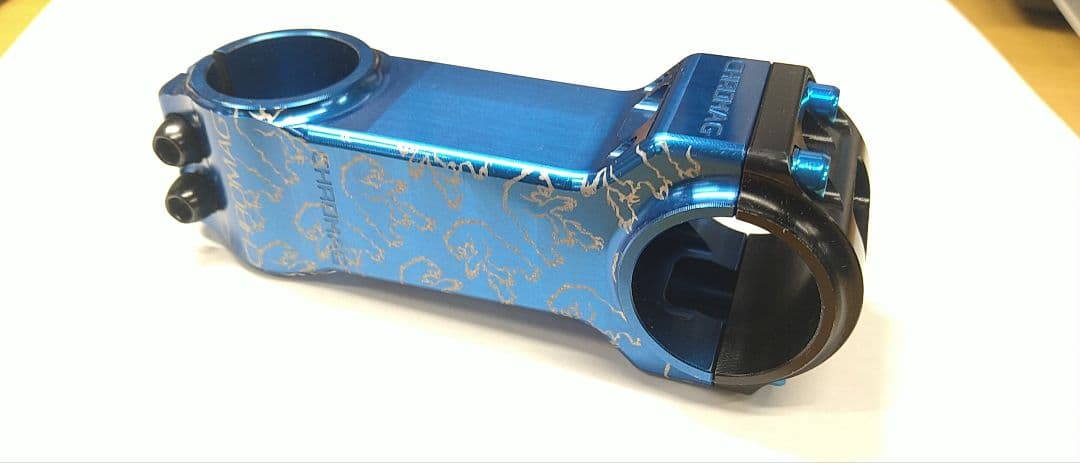 mini1803　CHROMAG RANGER ステム ブルー100mm