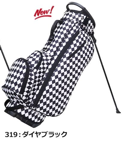 AZROF AZ-STCB02 スタンドキャディバッグ 9型 ダイヤブラック