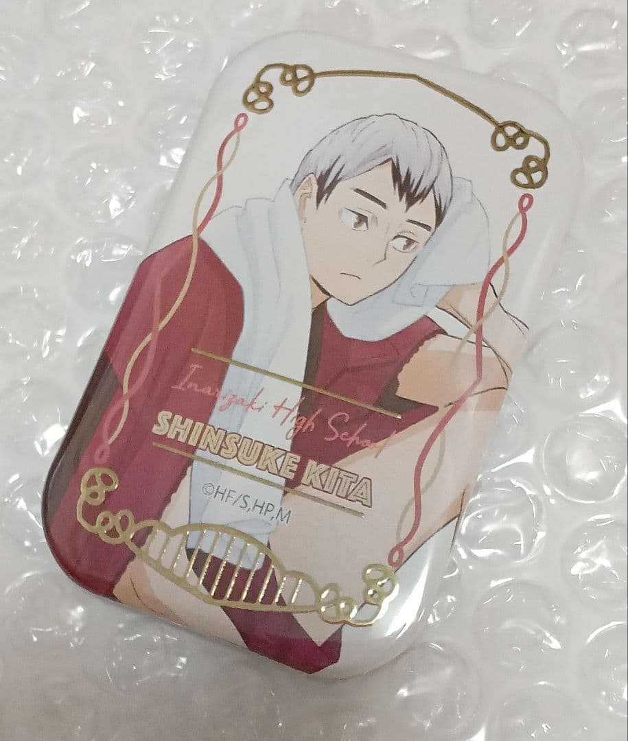ハイキュー!!　北信介　セブンネット限定　スクエア缶バッジ