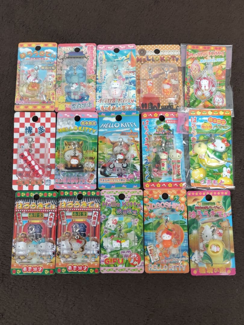 Hello Kitty ハローキティ ストラップ 15種セット