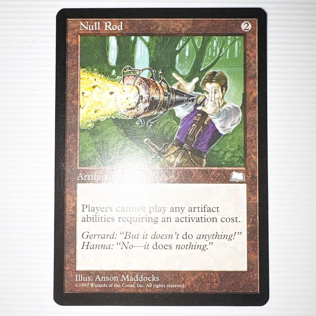 Null Rod 無のロッド WTH ウェザーライト MTG