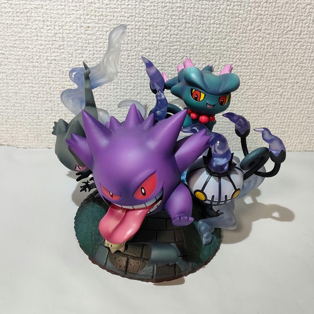 ☆　G.E.M.EXシリーズ　ポケモンフィギュア　ゲンガー　ムウマ　シャンデラー