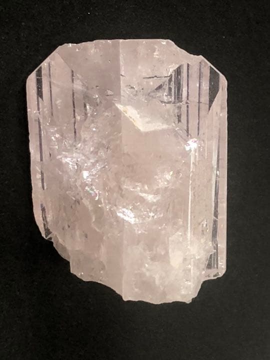 虹入りピンクダンビユライト　① vol.253