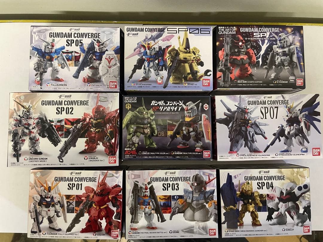 GUNDAM CONVERGE フィギュア　SP+EX ガンダムコンバージ