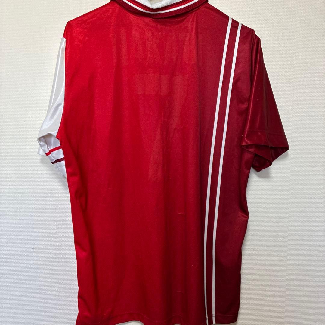 GALEX サッカーシャツ XL 赤/白