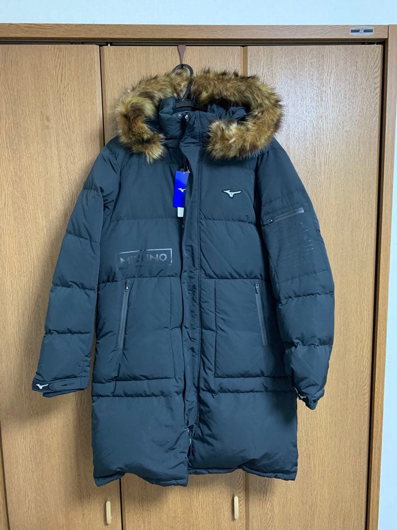 新品未使用☆Mizuno ベンチコート 取り外しファー付き　42900円