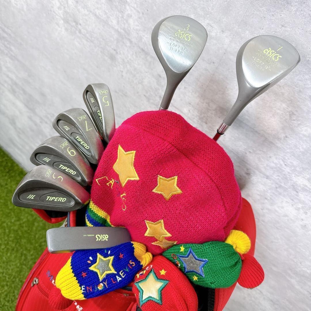 ゴルフクラブセット レディース アシックス ハーフセット 7本 【K321】
