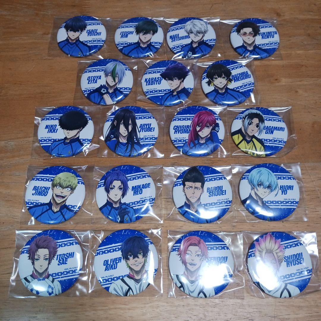 ブルーロック 日本フットボール連合 シリーズ1＆2 全19種 缶バッジセット