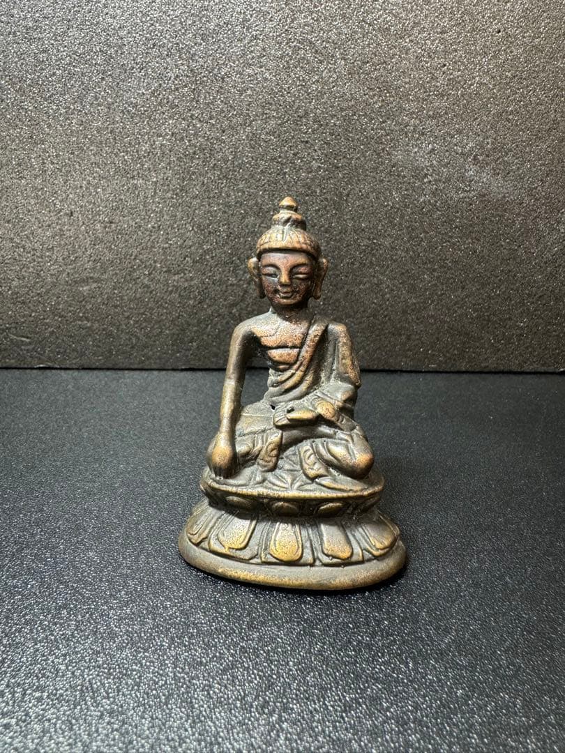 仏教 お守り W唐代仏像 開運風水重厚 極細工 工芸品 美術品置物 神像 金銅仏