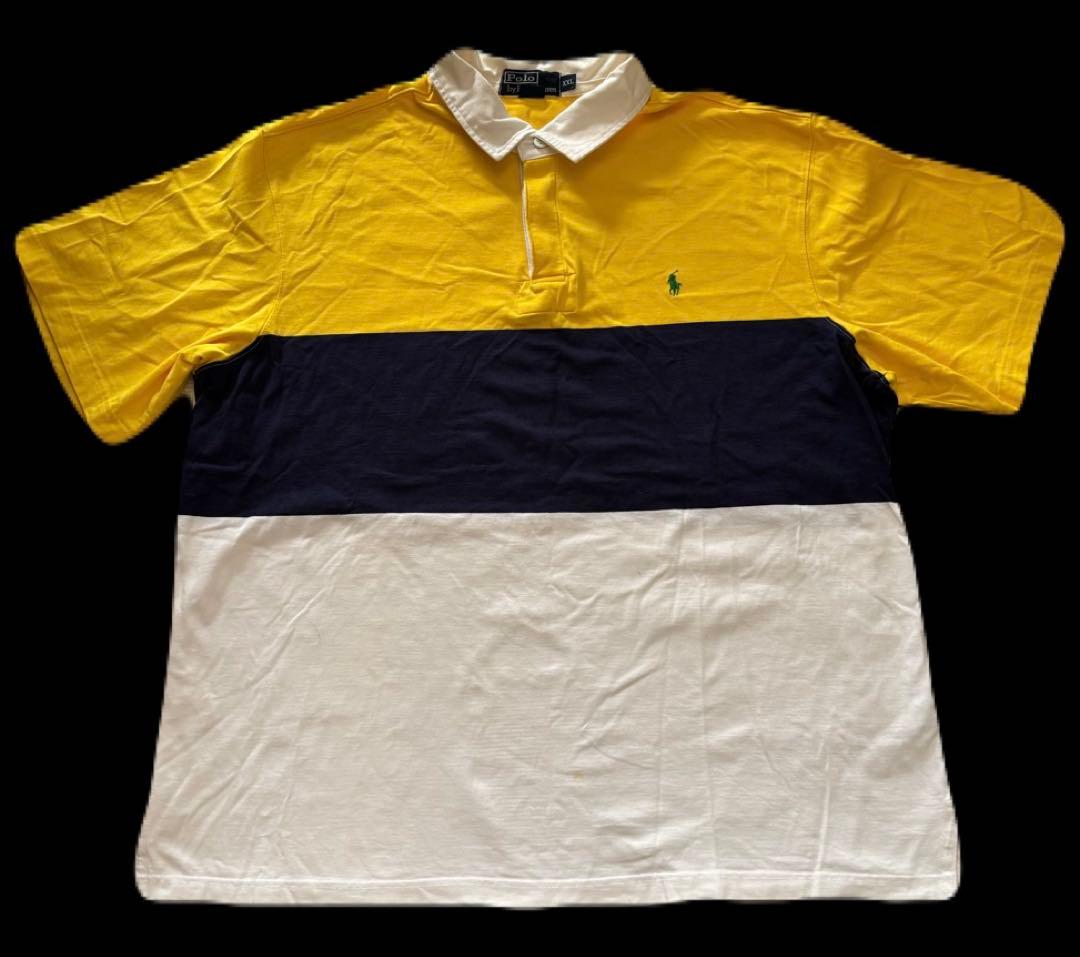 00s Polo Ralph Lauren ラガーシャツ US XXL 大きい