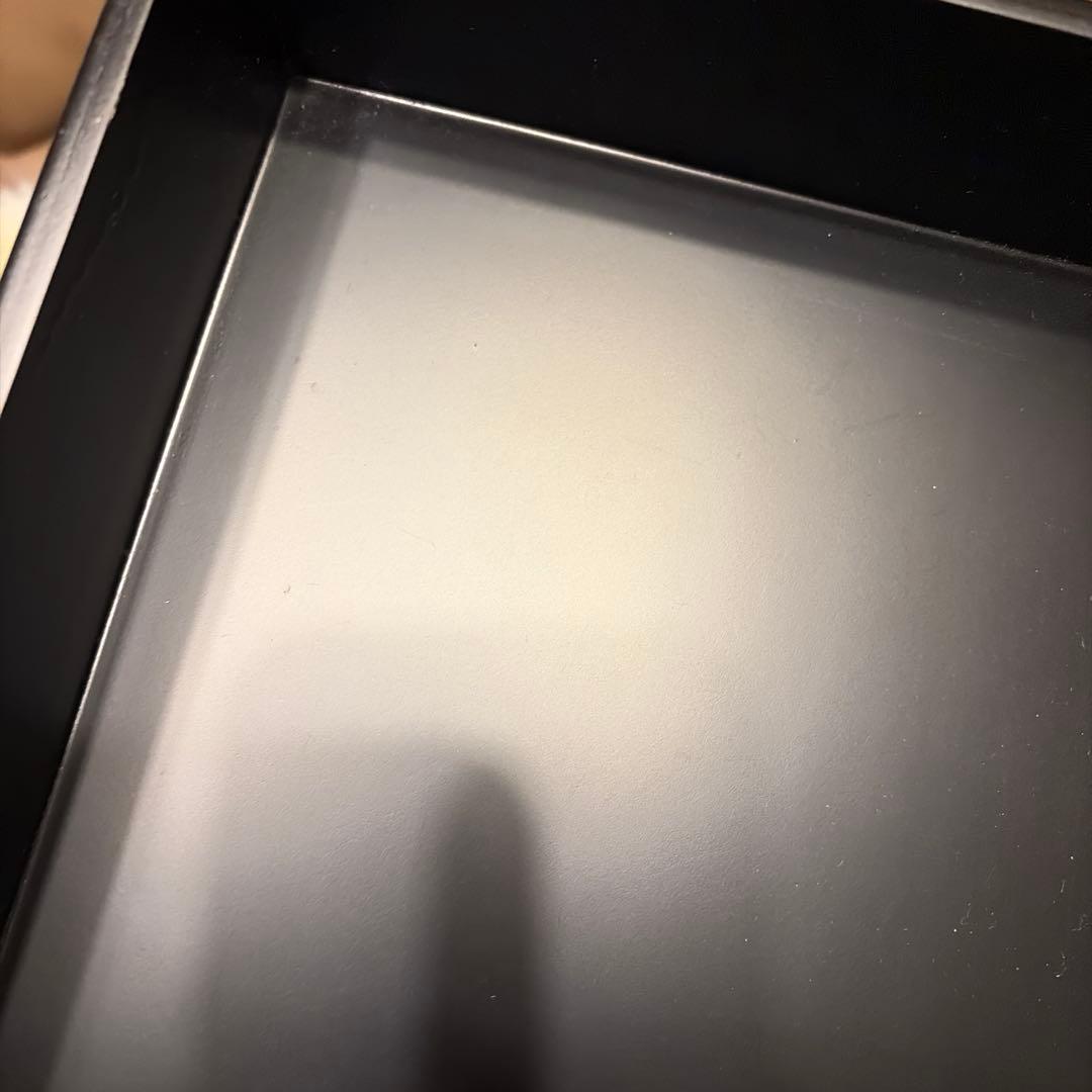 会津塗り漆器 文箱 花デザイン 昭和レトロ