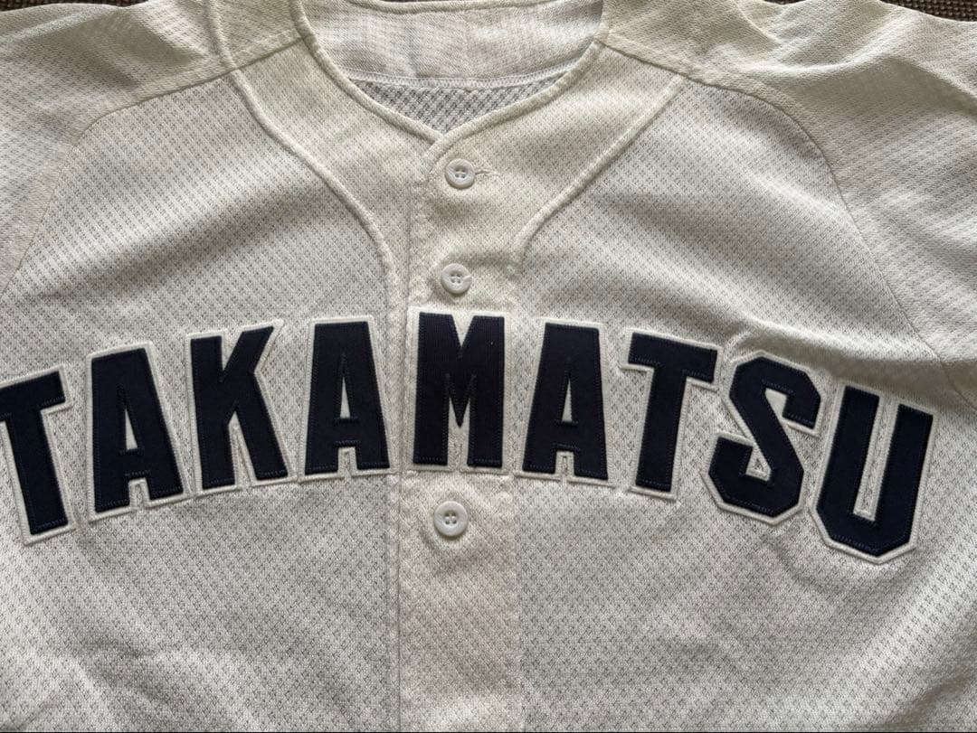 高松商業 野球部 公式戦用ユニフォーム
