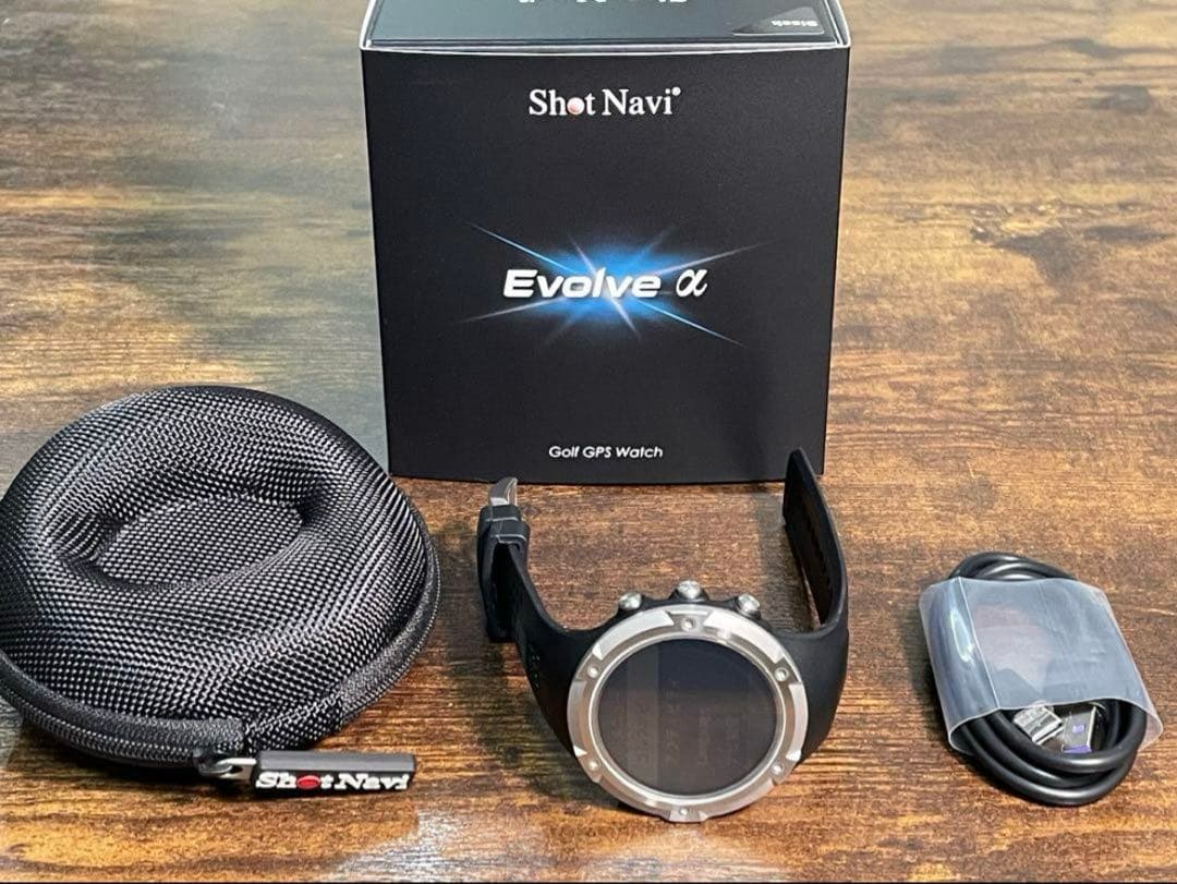 Shot Navi Evolve α ゴルフ GPS ウォッチ