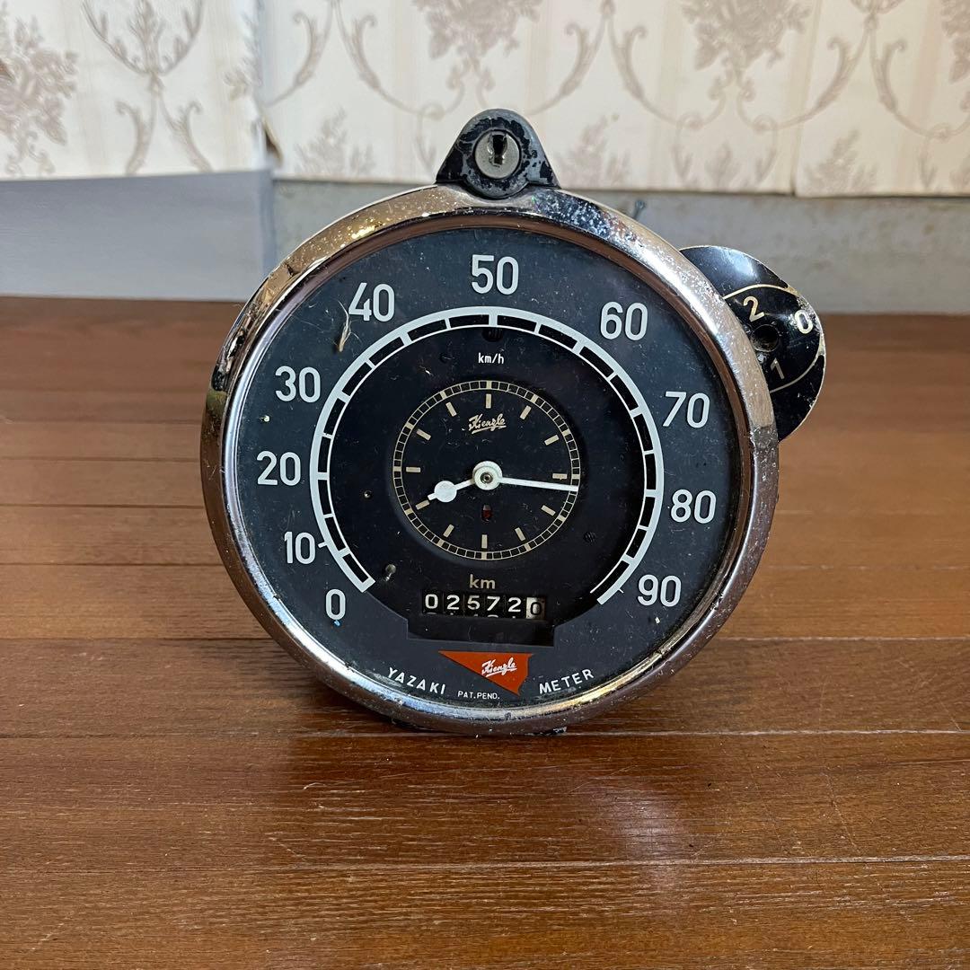 【アンティーク】ジャンク品 鉄道部品 スピードメーター 速度計 TCO8-7/F