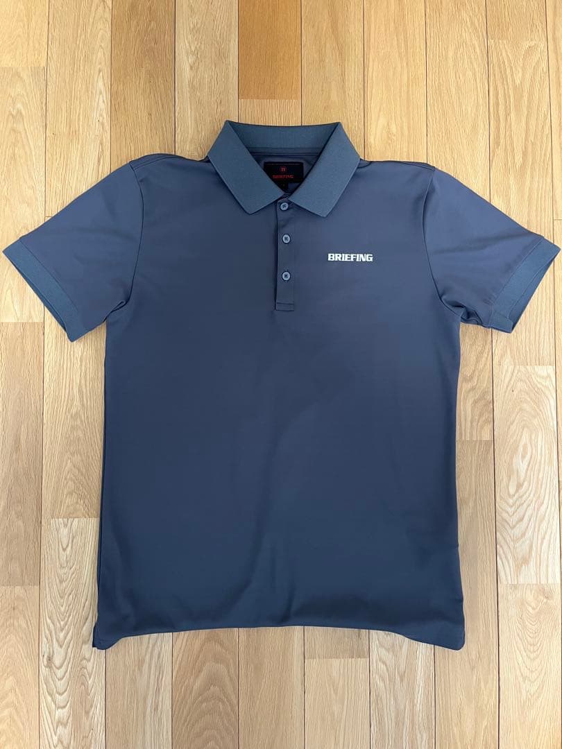 BRIEFING グレー ポロシャツ