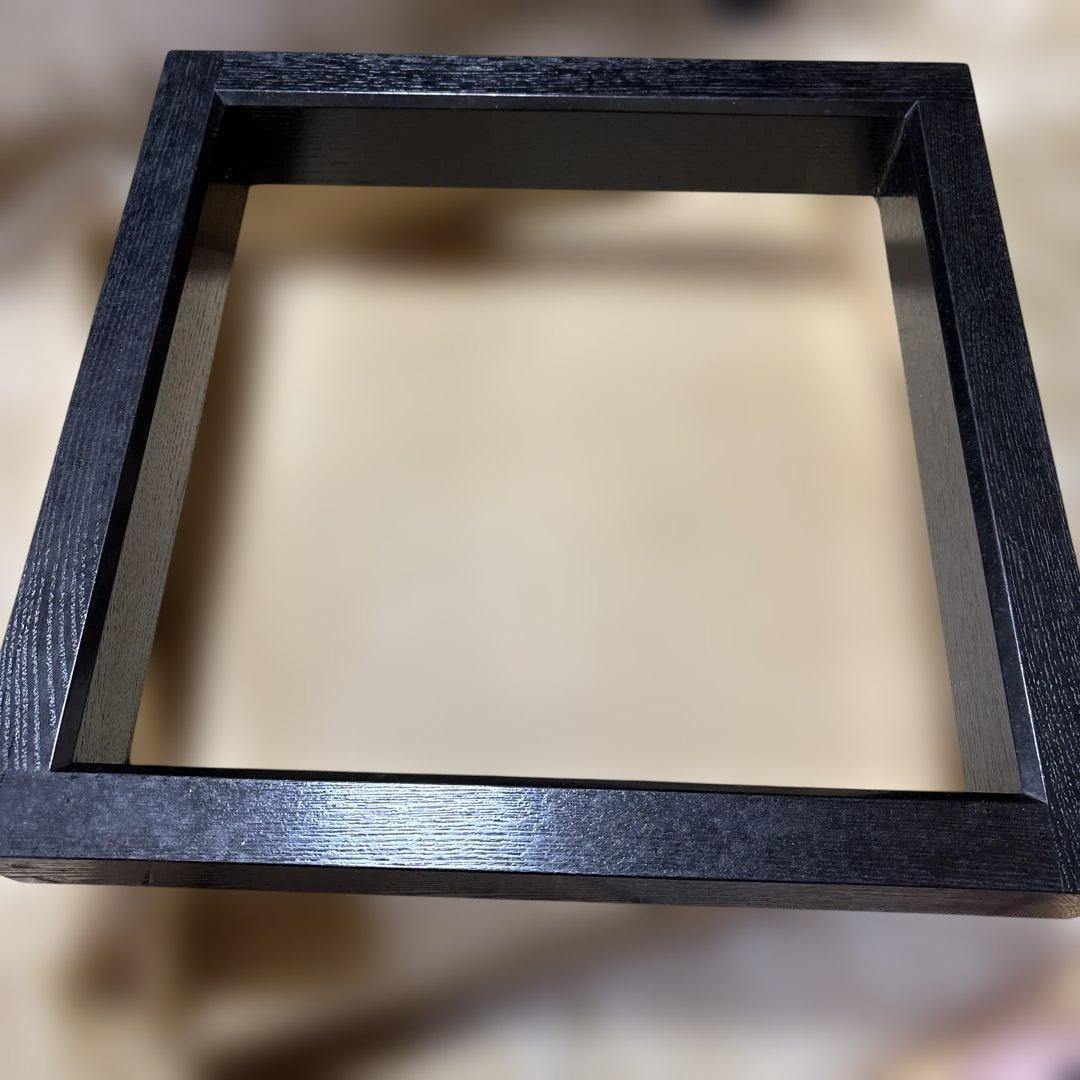 黒塗 炉縁 お茶道具