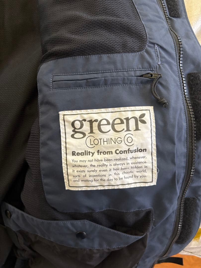 最終値下げGreenclothingグリーンクロージングパッチワークジャケットM