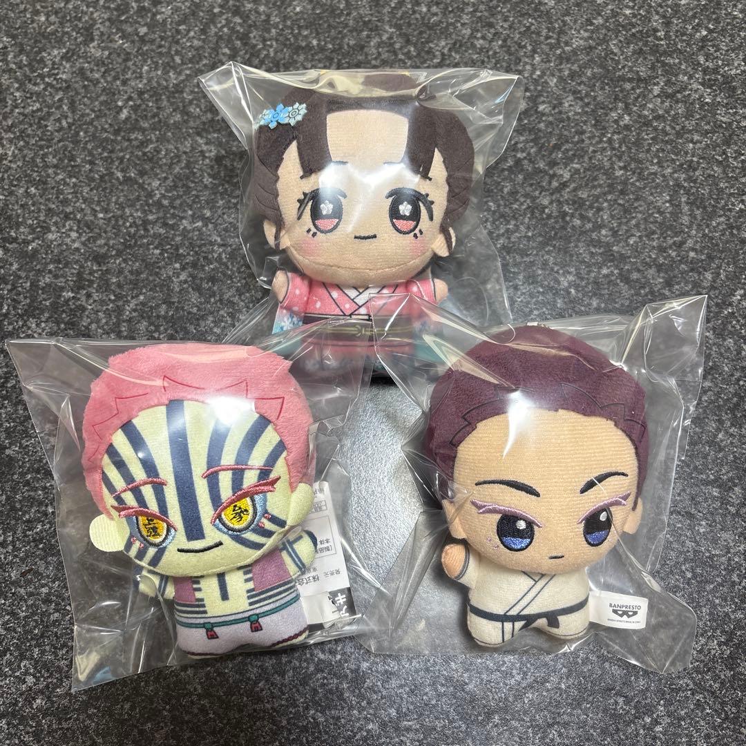 鬼滅の刃 無限城編 ちびぐるみ vol.6 マスコット 狛治 恋雪 猗窩座