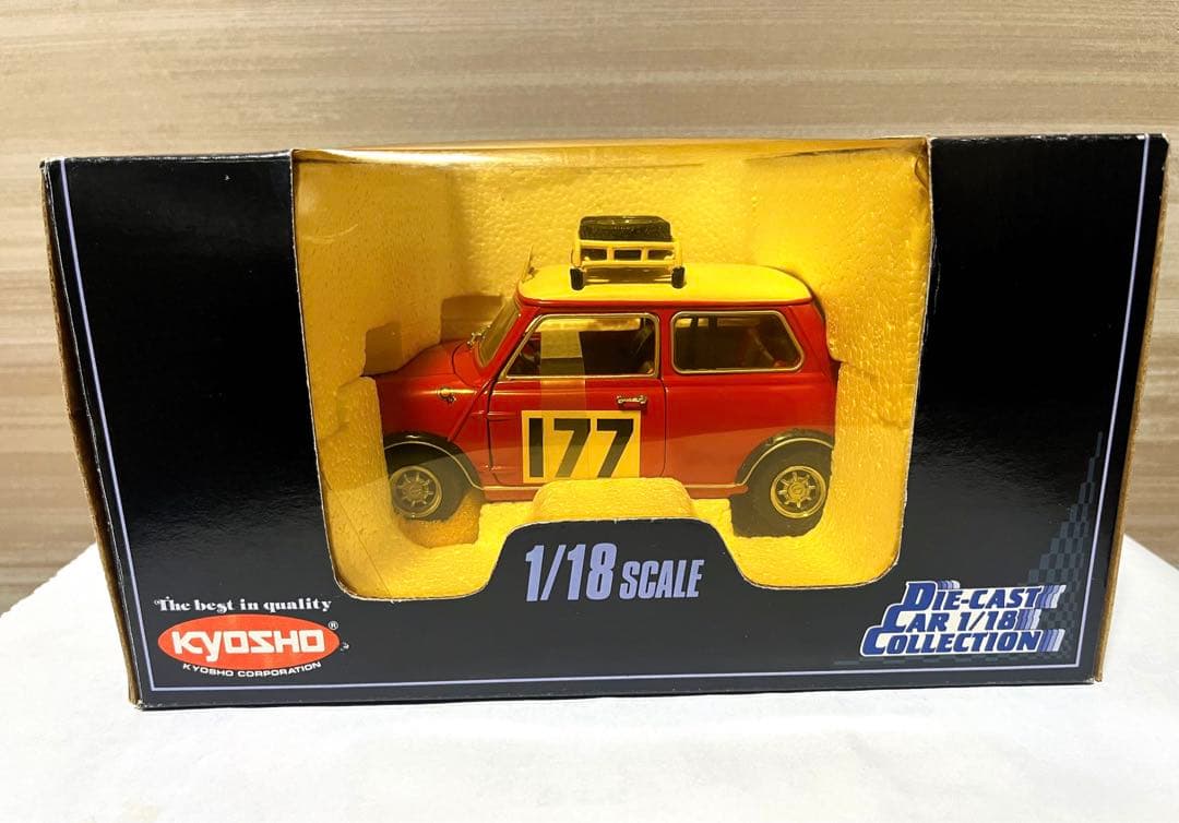 京商 1/18 モーリス ミニクーパー 1275S '67ラリー